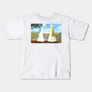 The Visitation of Mary To Elizabeth Kids T-Shirt